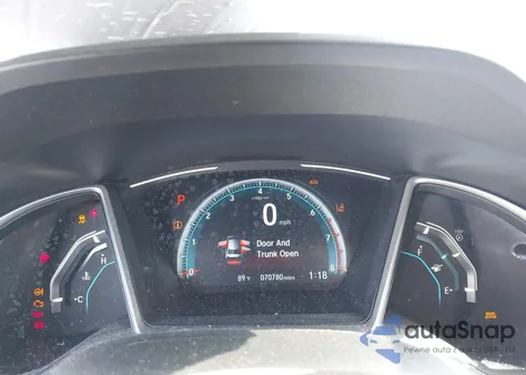 2018 Honda Civic Touring from USA, damaged, VIN JHMFC1F99JX004939